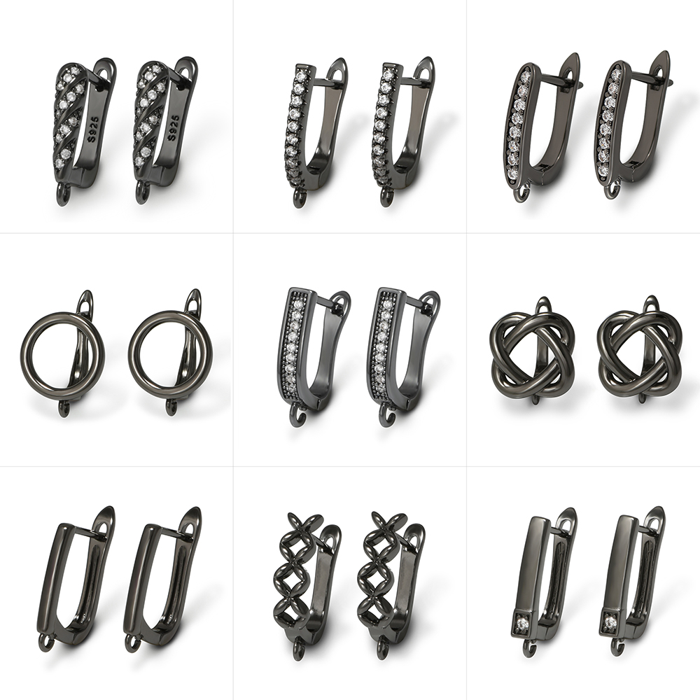 Jewelry Making Parts - YANASI 1 Pasang Kait Anting Kuningan