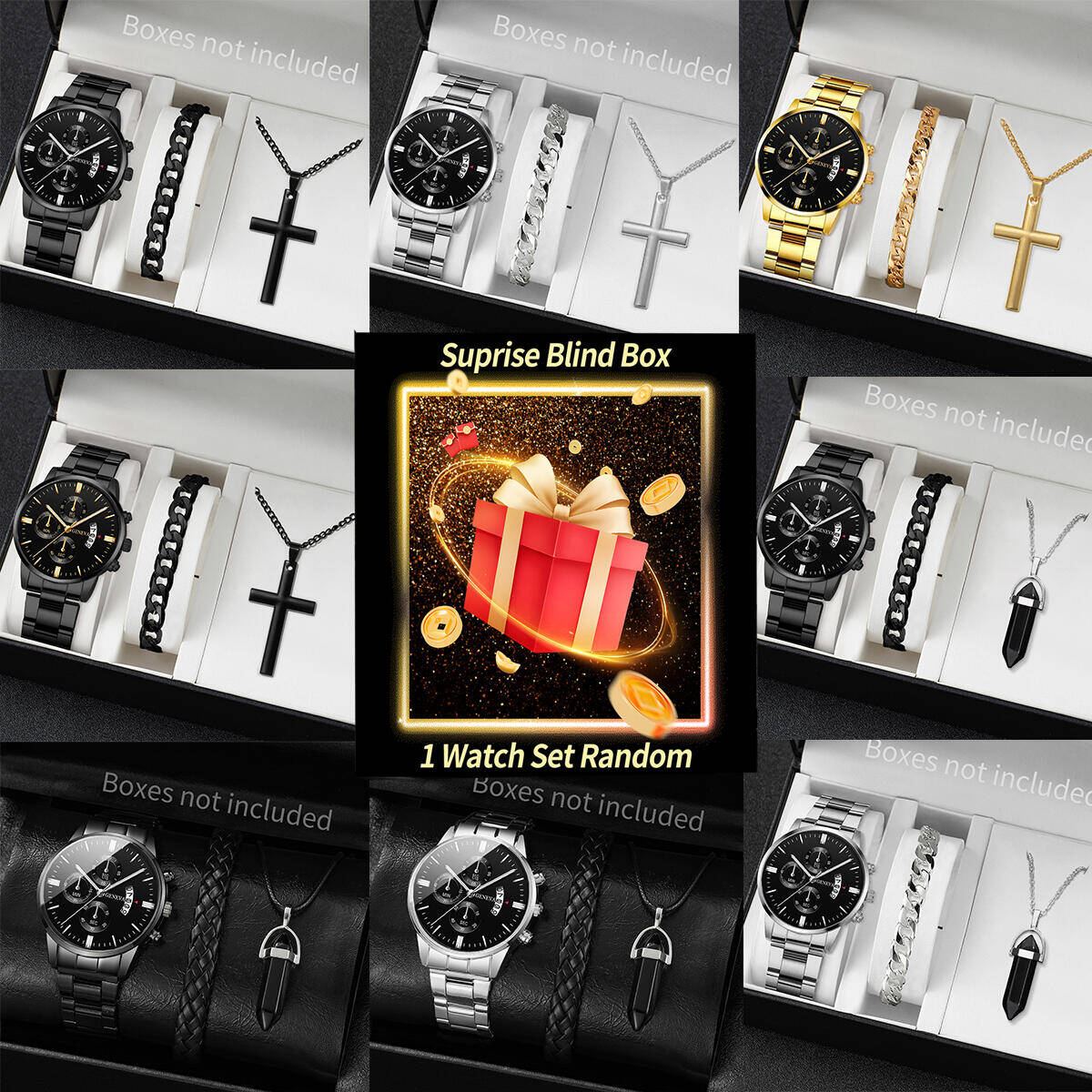 Jewelry Making Kit - Jam Tangan Misteri Kejutan Kotak Buta-3