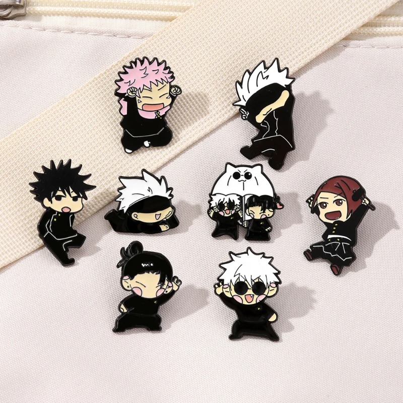 Jewelry Making Kit - 8pcs Set Pin Enamel Anime Itadori