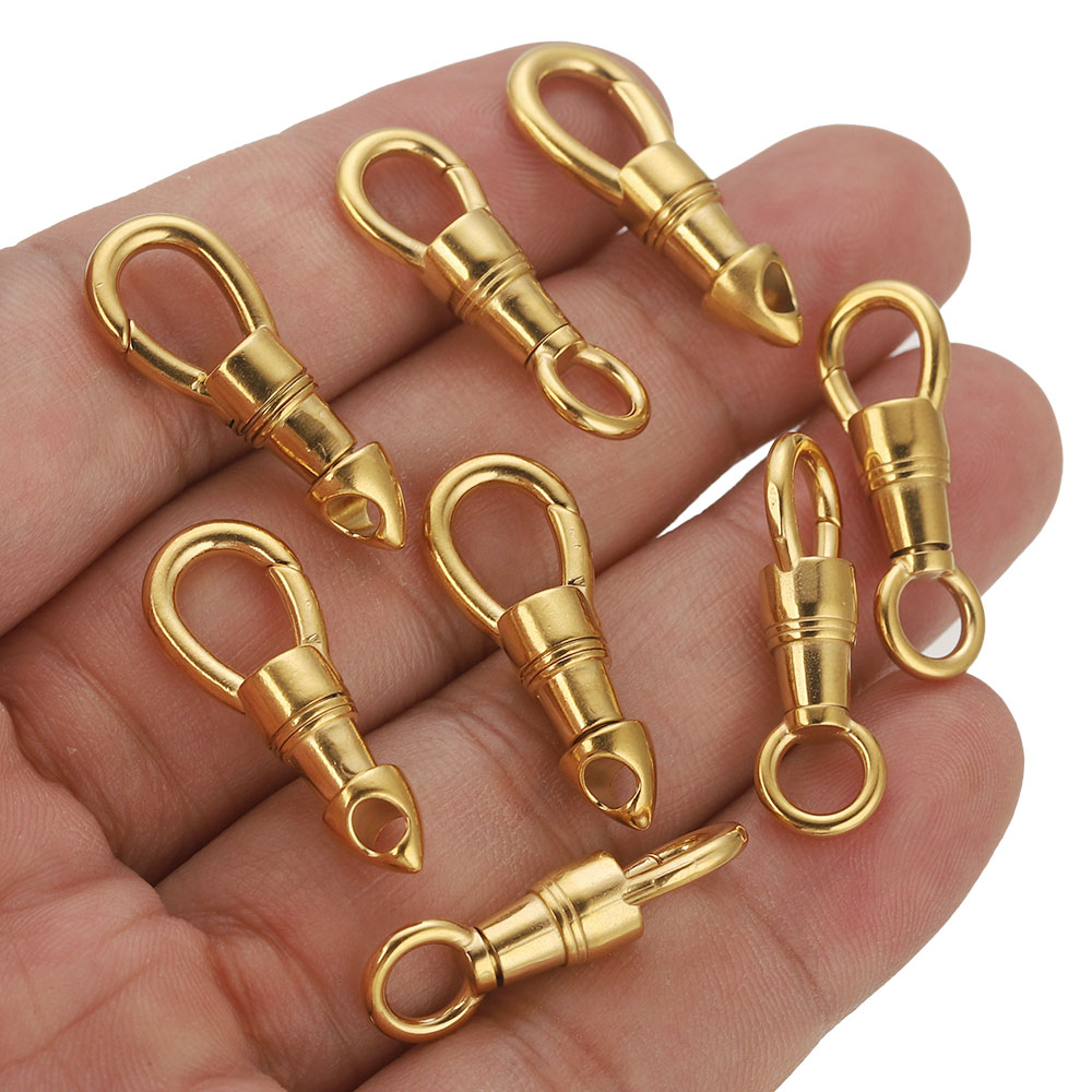 2 Buah/Lot Tas Baja Tahan Kara - Jewelry Making Articles ulasan dan harga