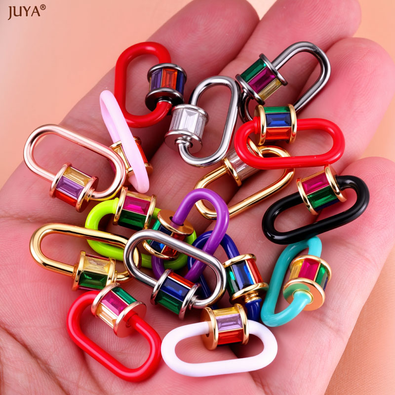 JUYA Pengikat Konektor Kunci K - Jewelry Making Parts ulasan dan harga