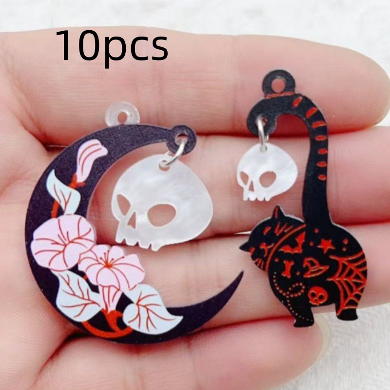 10 Buah Perhiasan Tengkorak Ku - Jewelry Making ulasan dan harga