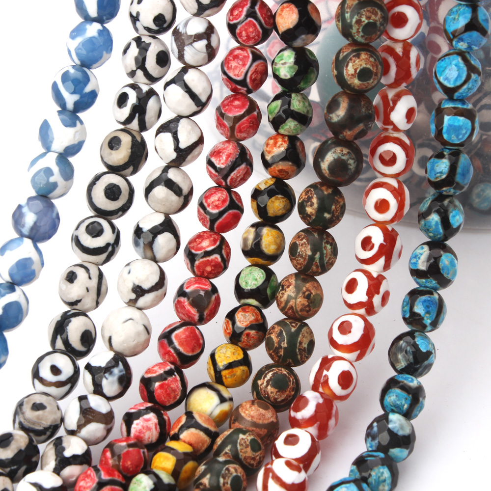 Manik-manik Batu Alam Agate Fa - Jewelry Making With Stones ulasan dan harga