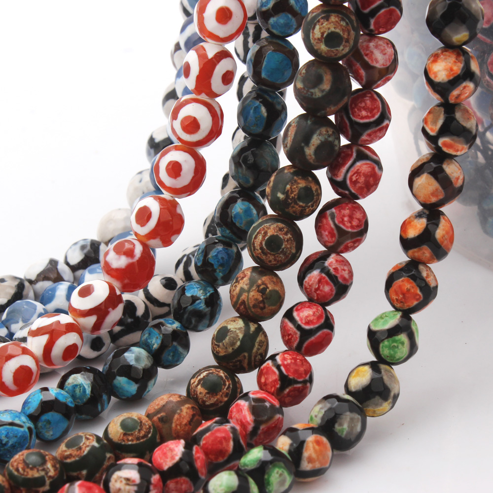 Manik-manik Batu Alam Agate Fa - Jewelry Making With Stones ulasan dan harga