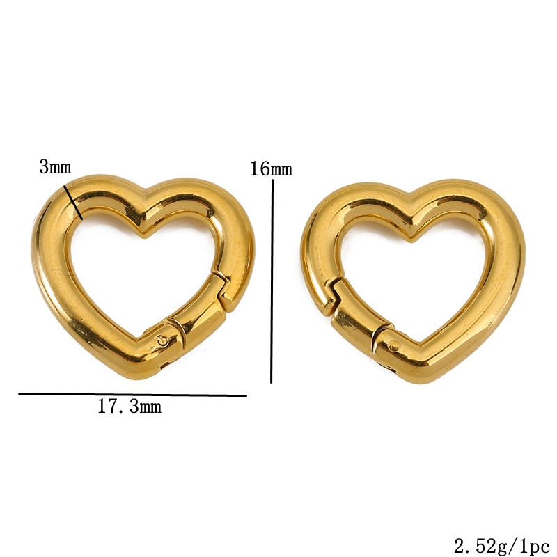 2 Buah Gesper Baja Tahan Karat - Jewelry Making Ideas ulasan dan harga