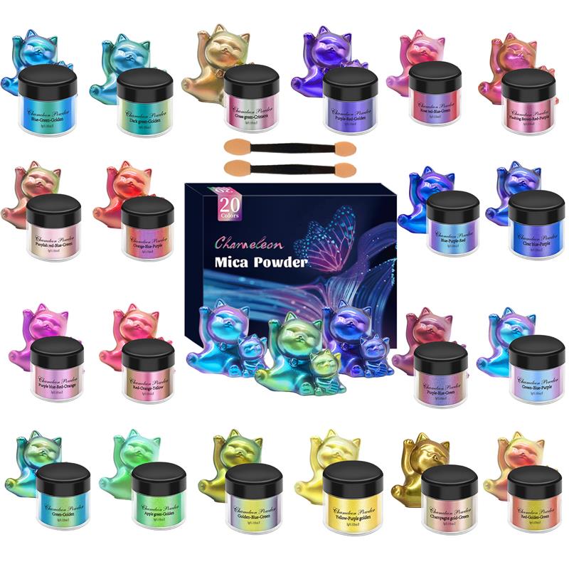 Set 10/20 warna Resin berubah  - Jewelry Making Techniques ulasan dan harga