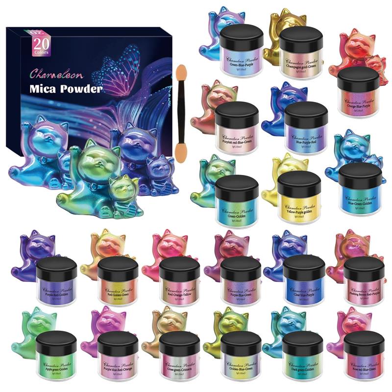 Set 10/20 warna Resin berubah  - Jewelry Making Techniques ulasan dan harga