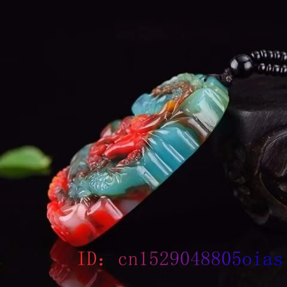 Kalung liontin naga giok asli, - Jewelry Making With Stones ulasan dan harga