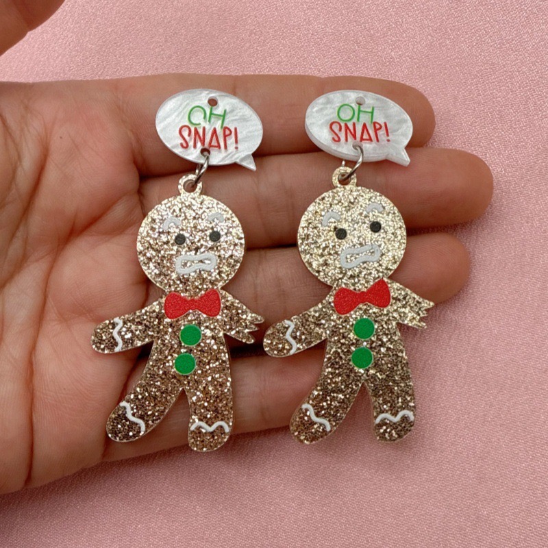 10 Buah Liontin Manusia Roti J - Jewelry Making ulasan dan harga