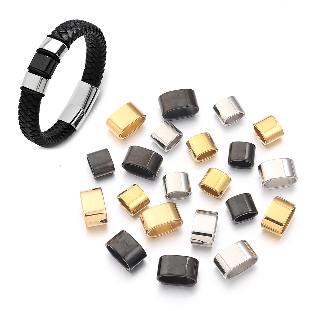 6pcs Manik-manik Slider Tabung - Jewelry Making Kit For Adults ulasan dan harga
