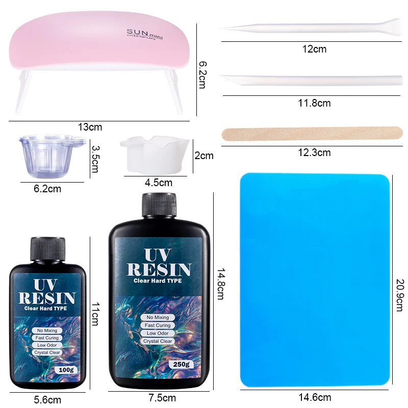 Kit Lem Resin UV Keras Lem UV  - Jewelry Making Techniques ulasan dan harga