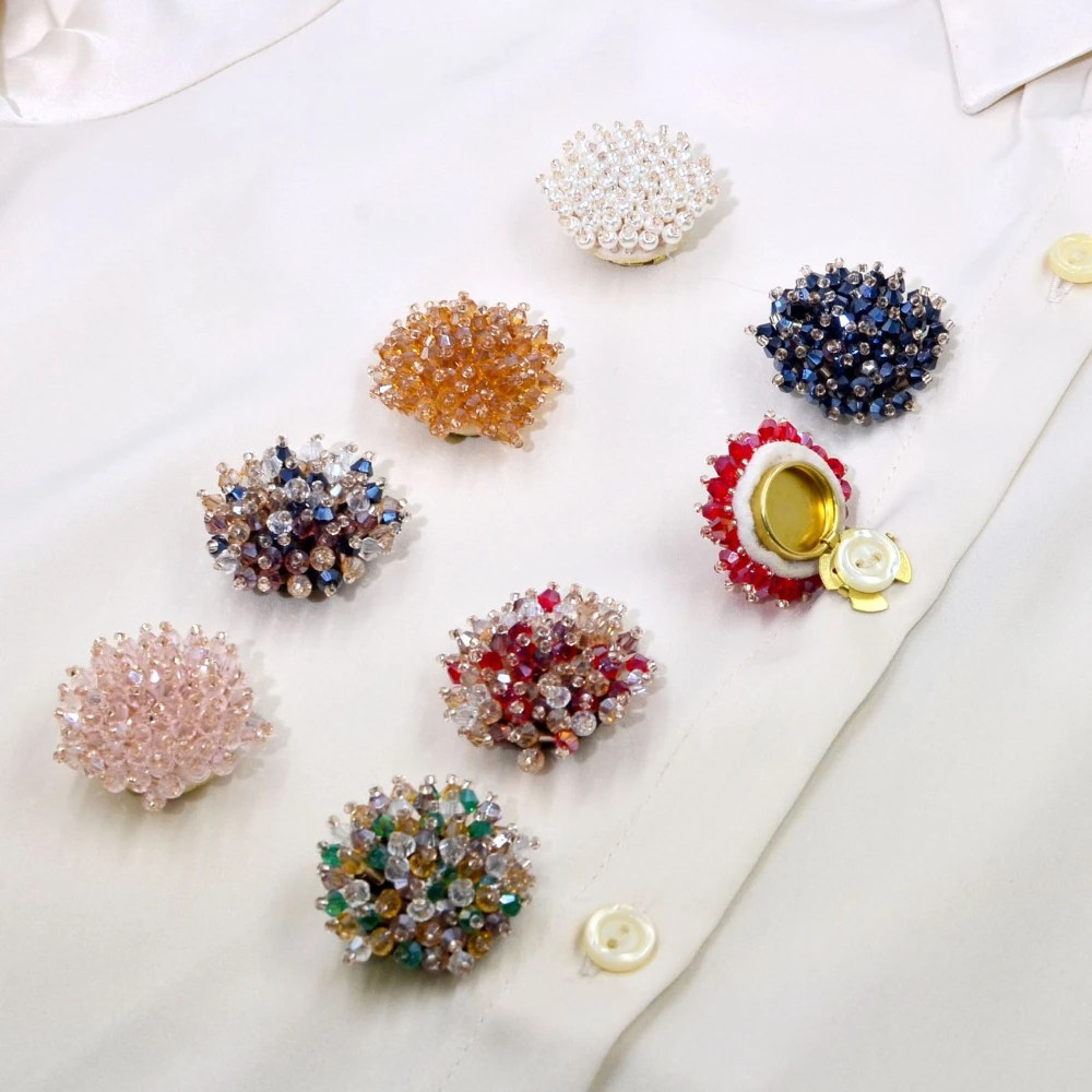 2 Buah Penutup Kancing Elegan  - Jewelry Making Parts ulasan dan harga