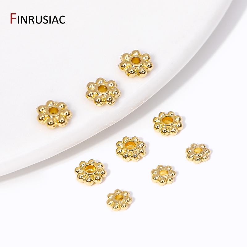 30 buah 4mm/5mm/6mm 14K asli b - Jewelry Making In Bali ulasan dan harga
