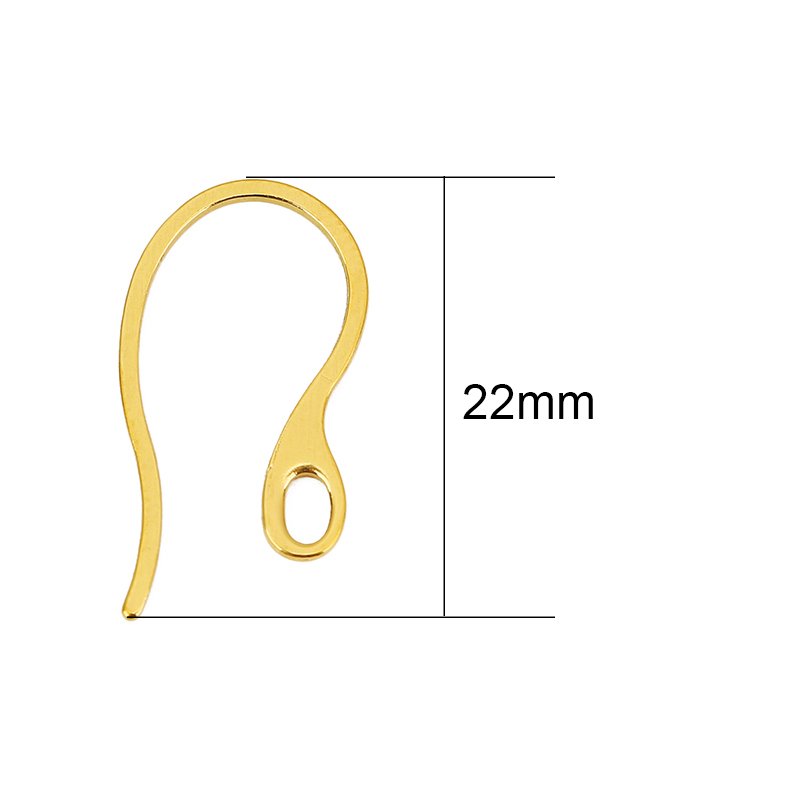 20 buah pengait anting-anting  - Jewelry Making Hardware ulasan dan harga