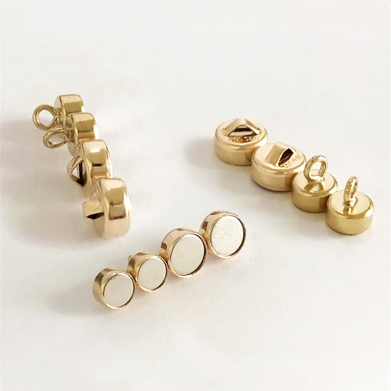Kancing Magnetik Lapis Emas 14 - Jewelry Making Kit ulasan dan harga