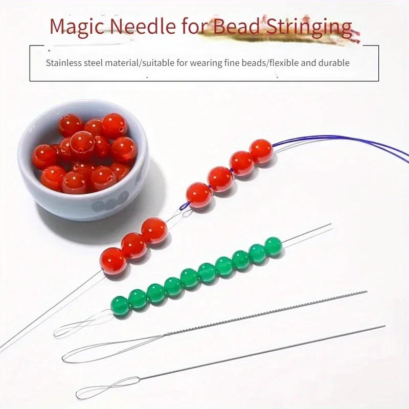 7 Buah/Set Jarum Manik Baja Ta - Beading Needle Fine ulasan dan harga