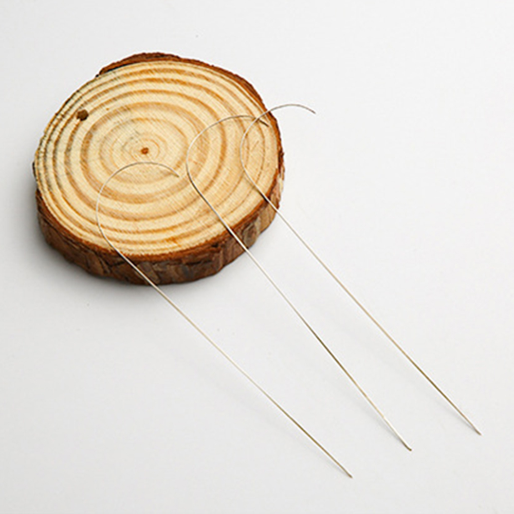 3 Buah Baja Nirkarat Kait Mele - Beading Needle Fine ulasan dan harga