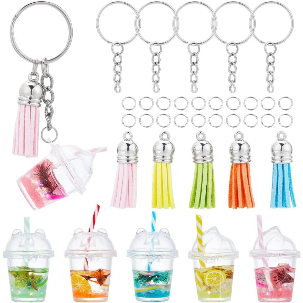 35 buah DIY 5 set gantungan ku - Jewelry Making Kit ulasan dan harga
