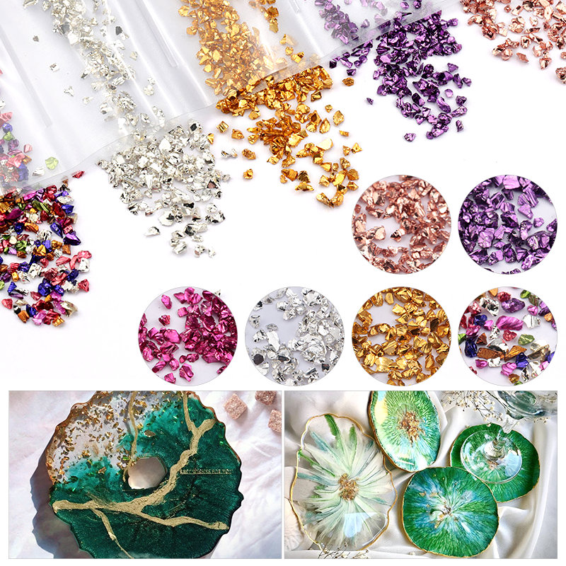 Epoxy Resin logam berwarna-war - Jewelry Making Techniques ulasan dan harga