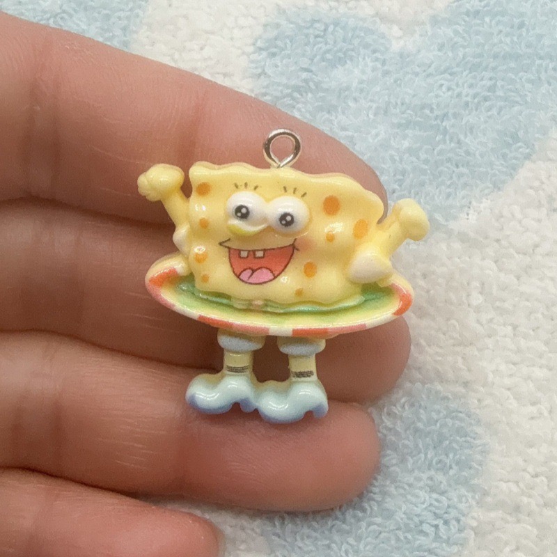 10 buah liontin resin kartun,  - Jewelry Making ulasan dan harga