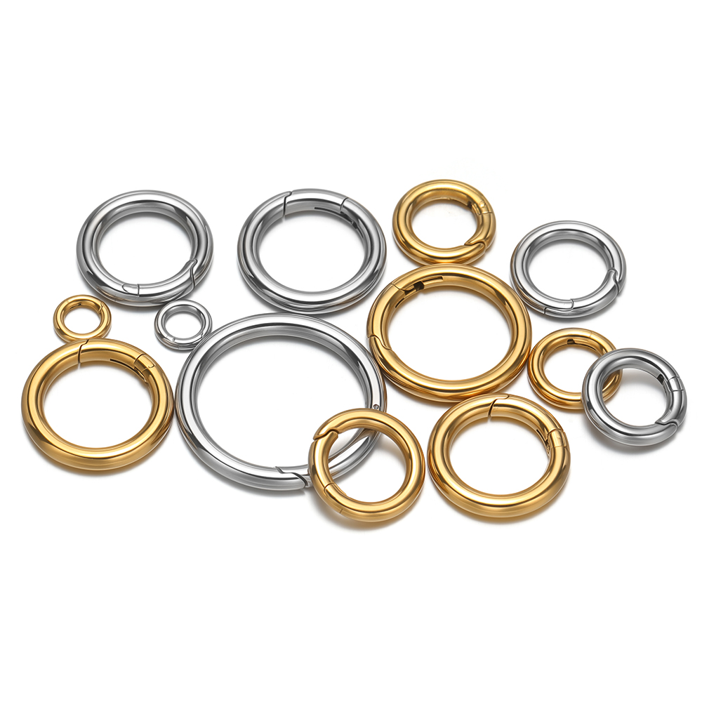 2Pcs/Lot Penjepit Pegas Bulat  - Jewelry Making Parts ulasan dan harga