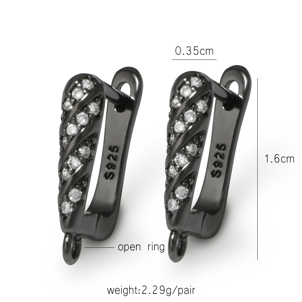 YANASI 1 Pasang Kait Anting Ku - Jewelry Making Parts ulasan dan harga