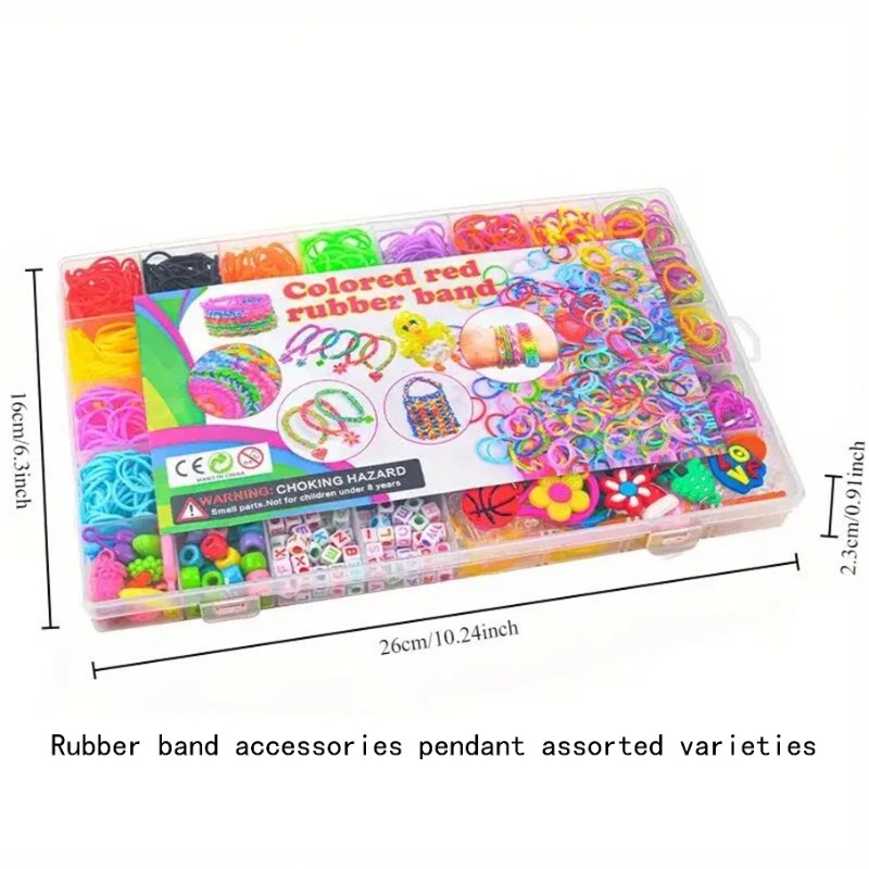 4300+ pcs 32 Warna Karet Gelan - Jewelry Making Kit ulasan dan harga