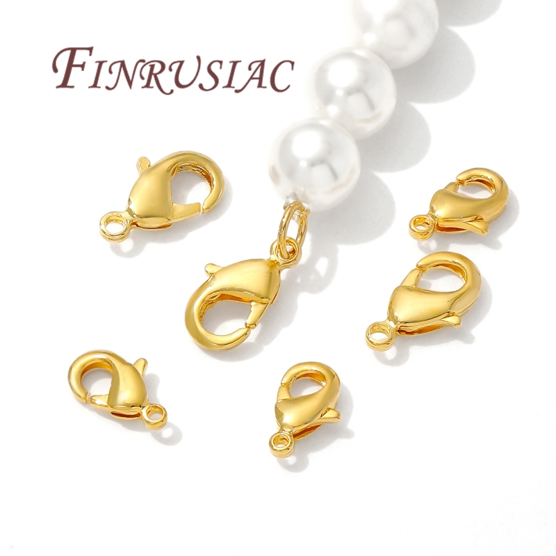 Gesper Lobster Berlapis Emas 1 - Jewelry Making Hardware ulasan dan harga
