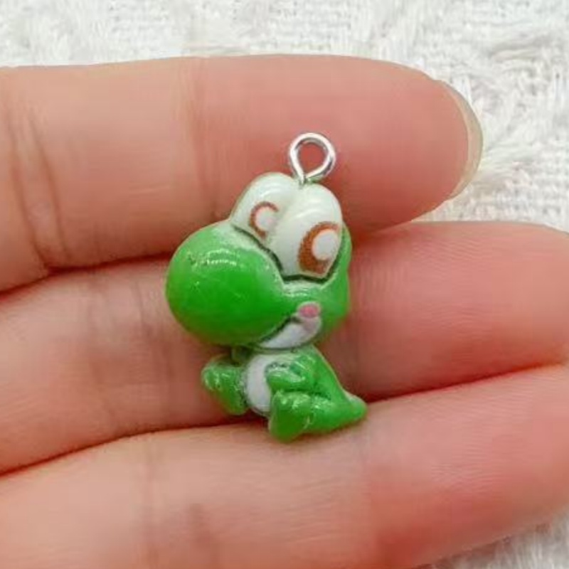 10 buah liontin kartun resin,  - Jewelry Making ulasan dan harga