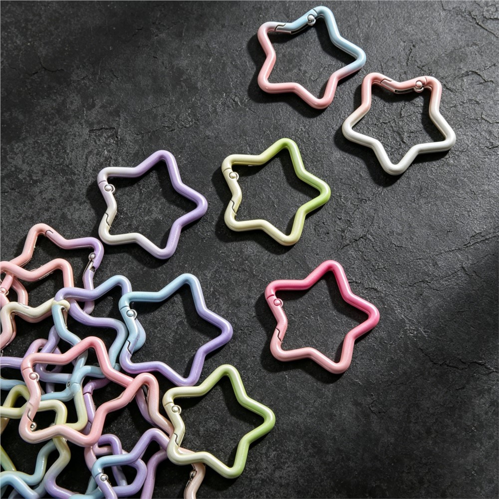 5 Buah Cincin Kunci Bentuk Bin - Jewelry Making Ideas ulasan dan harga